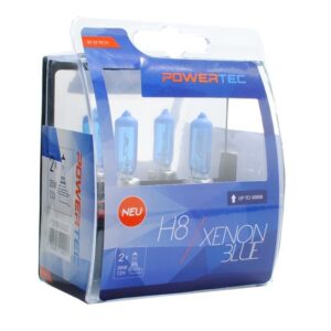 POWERTEC XENON BLUE H8 12V DUO