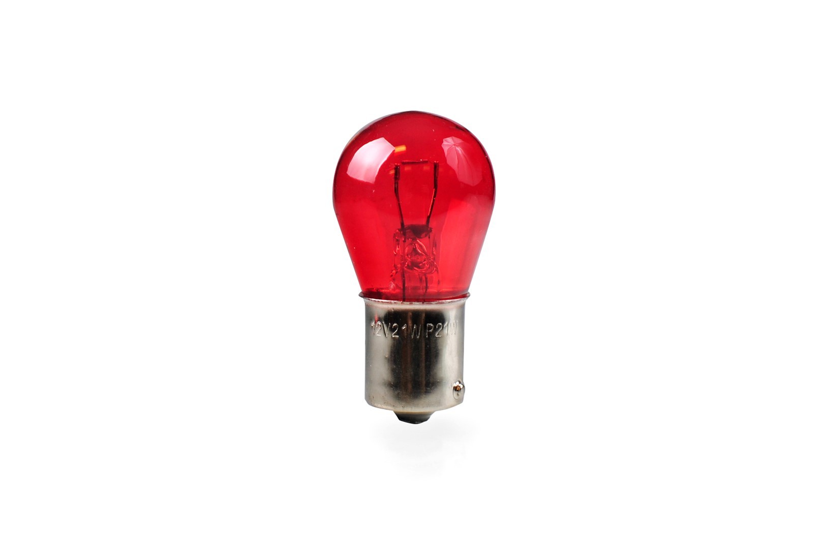 LÁMPARA M-TECH BA15S 12V 21/4W S25 ROJO | 10 UDS - Imagen 2