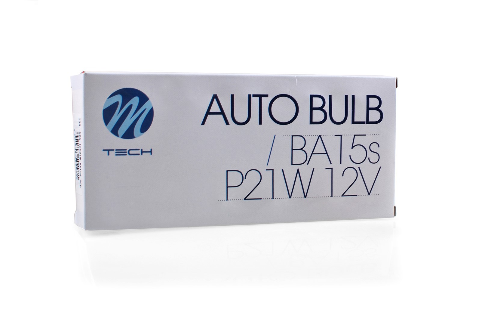 LÁMPARA M-TECH BA15S 12V 21/4W S25 ROJO | 10 UDS - Imagen 3