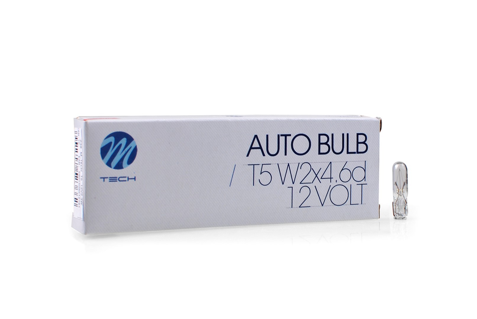 LÁMPARA M-TECH W2X4.6D 12V/2.3W W2.3W CLEAR | 10 UDS - Imagen 2