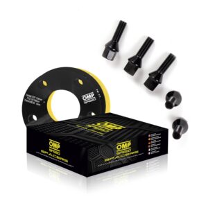 OMP SPEED JUEGO DE SEPARADORES DOBLE CENTRAJE ANCHO: 15MM PCD: 4X114.3 CB.H: 64.1 CB.W: 64.1 OD: 149 ESPARRAGOS M12X1.5