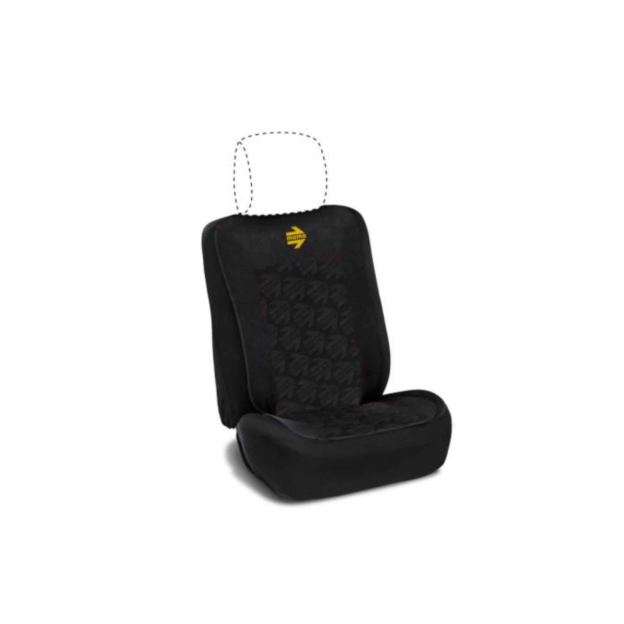 RESPALDO DE ASIENTO ESTILO NEGRO - Imagen 4