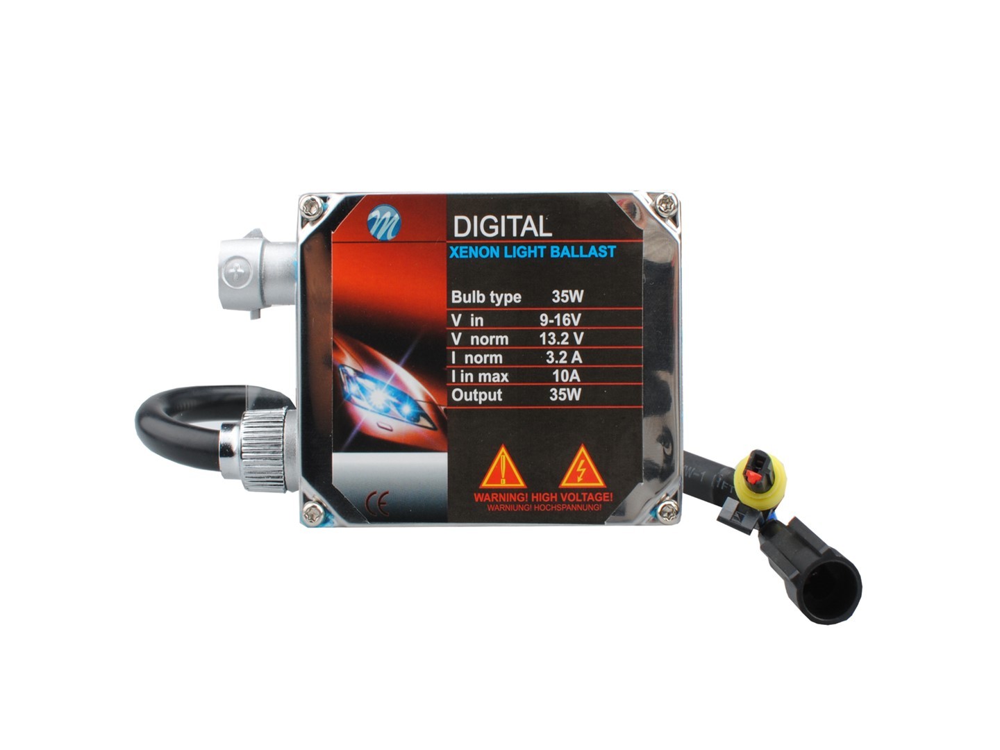 KIT XENON M-TECH BASIC H1 6000K - Imagen 2