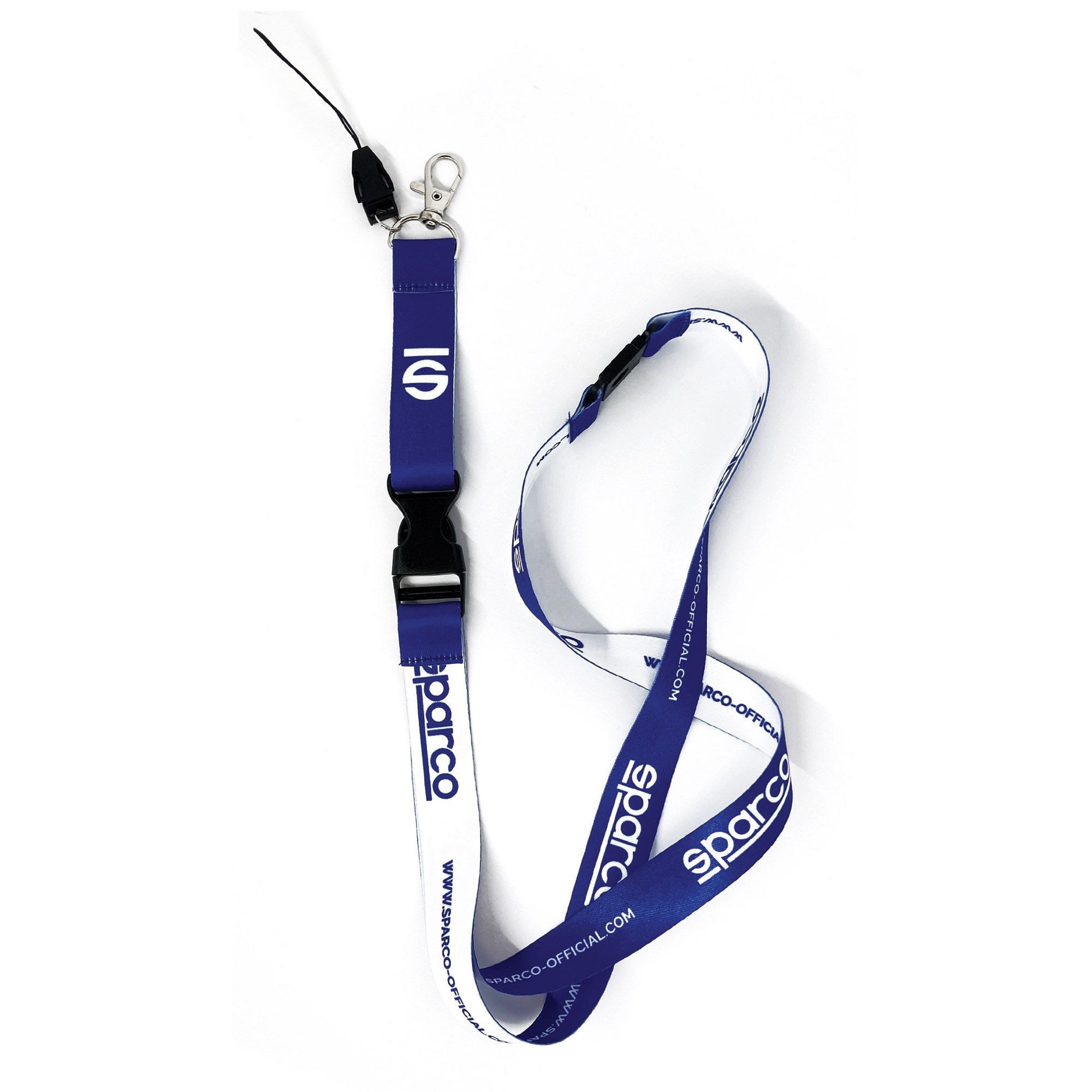 LANYARD SPARCO OFFICIAL AZUL - Imagen 2