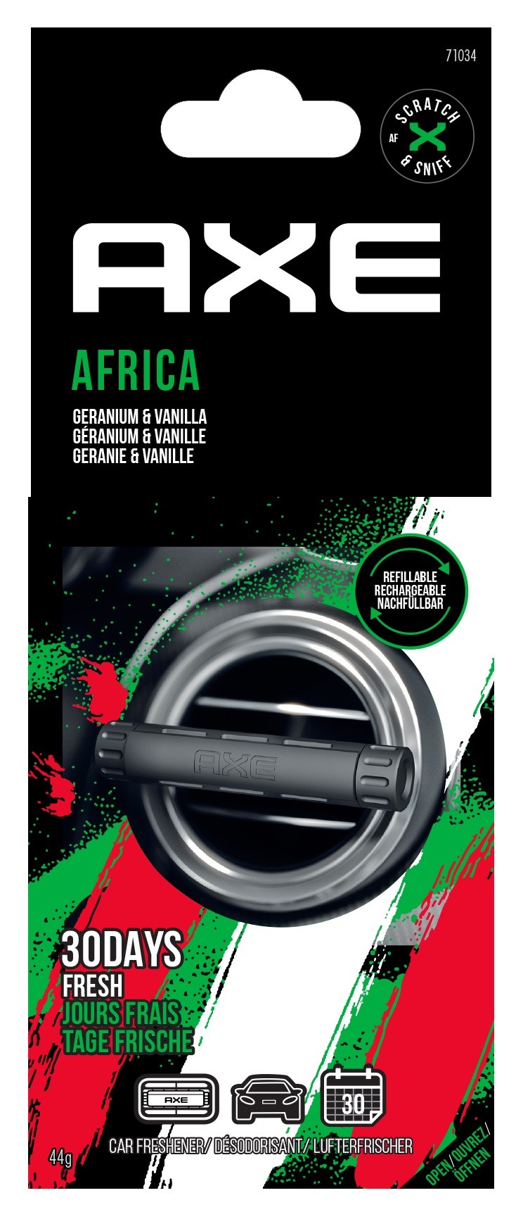 VENT RECARGABLE AXE AFRICA - Imagen 2