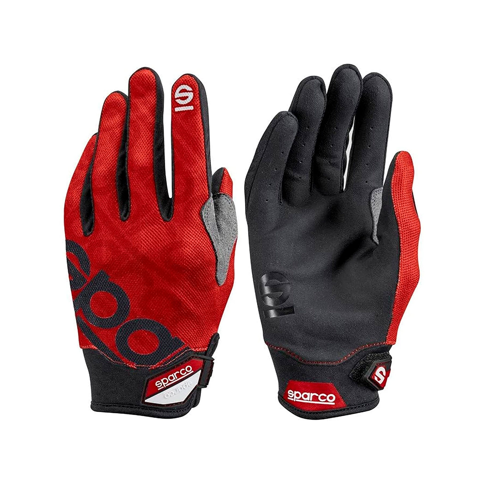 GUANTES SPARCO MECA 3 TALLA L ROJO