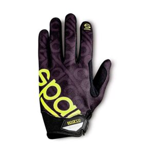 GUANTES SPARCO MECA 3 TALLA XL NEGRO/AMARILLO