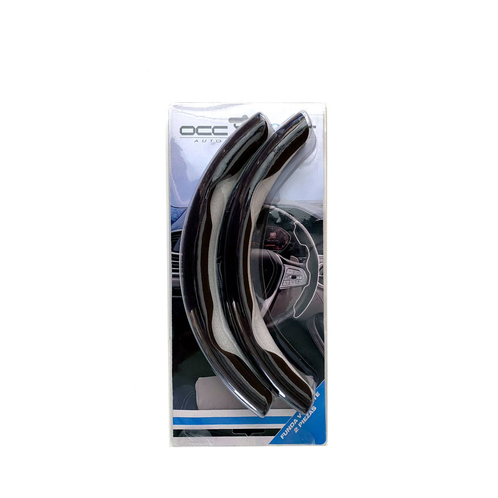 FUNDA DE VOLANTE NEGRA 2 PIEZAS OCC SPORT - Imagen 8