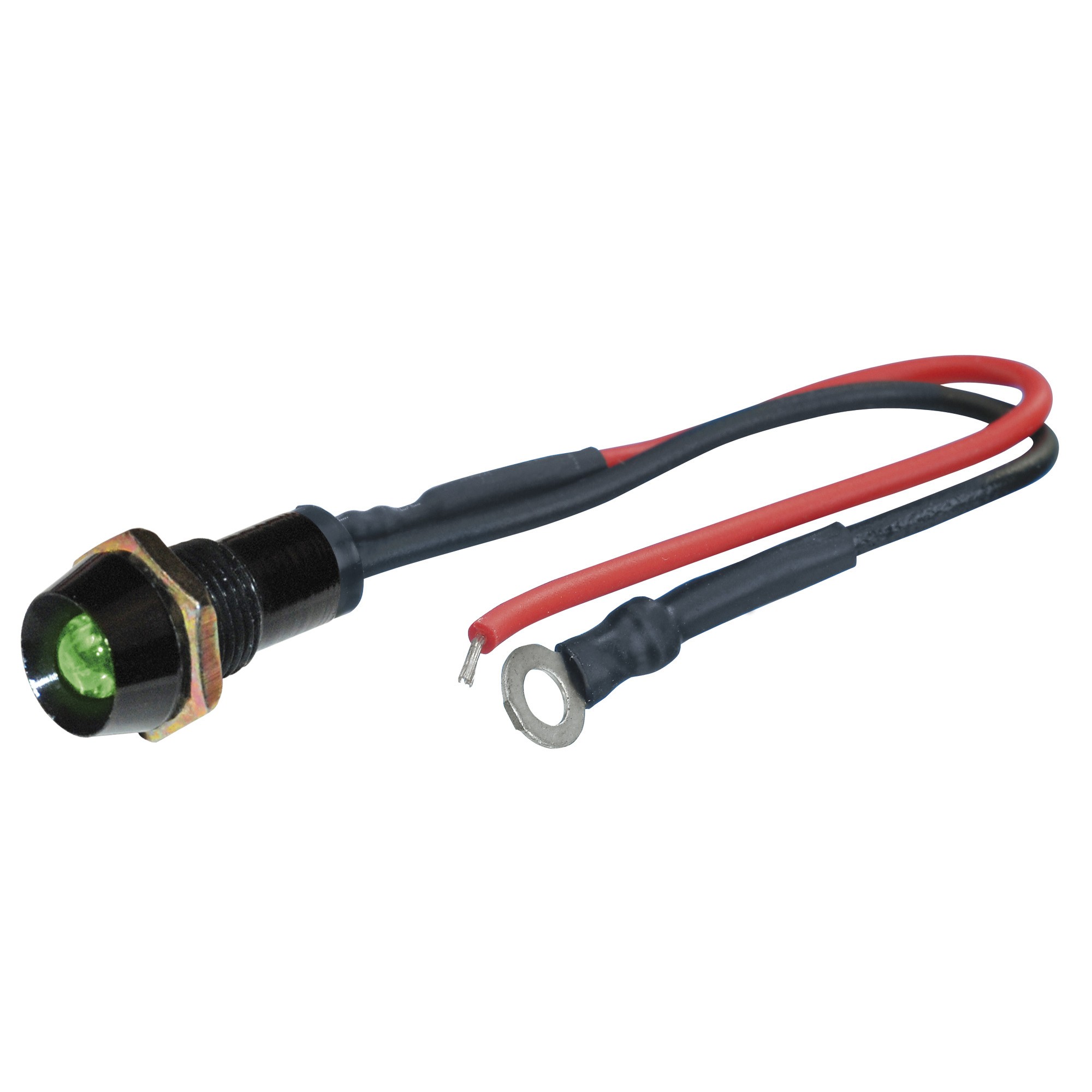 FOLIATEC LUZ LED CONTROL NEGRO POWER VERDE 1 PIEZA Ø 10 MM - Imagen 3