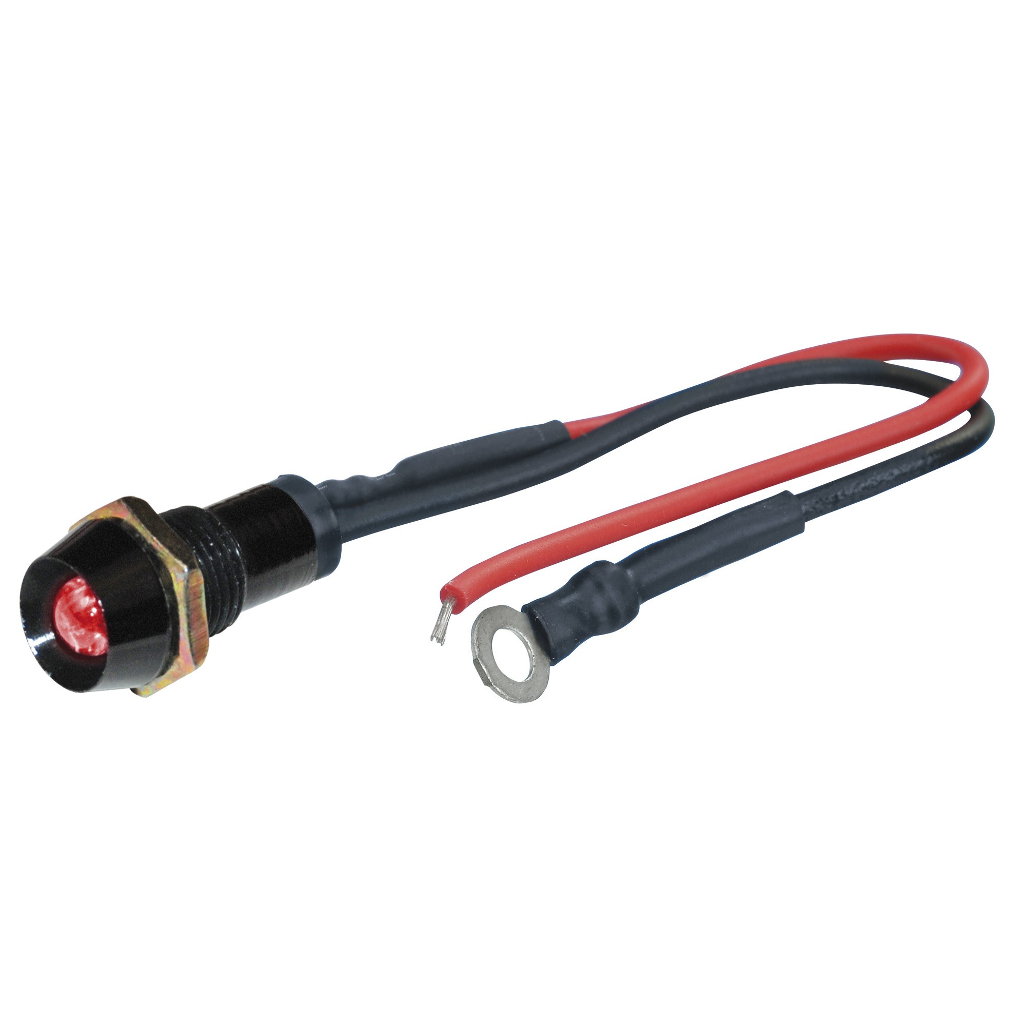 FOLIATEC LUZ LED CONTROL NEGRO FIRE ROJO 1 PIEZA Ø 10 MM - Imagen 3