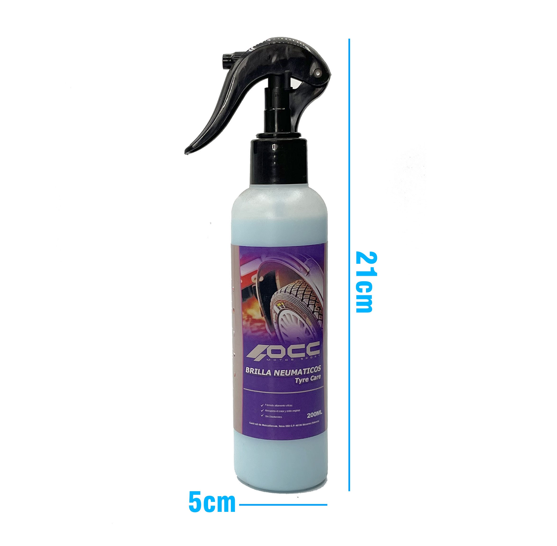(STOCK LAST)RECUPERADOR BRILLO NEUMATICOS 200 ML - Imagen 3