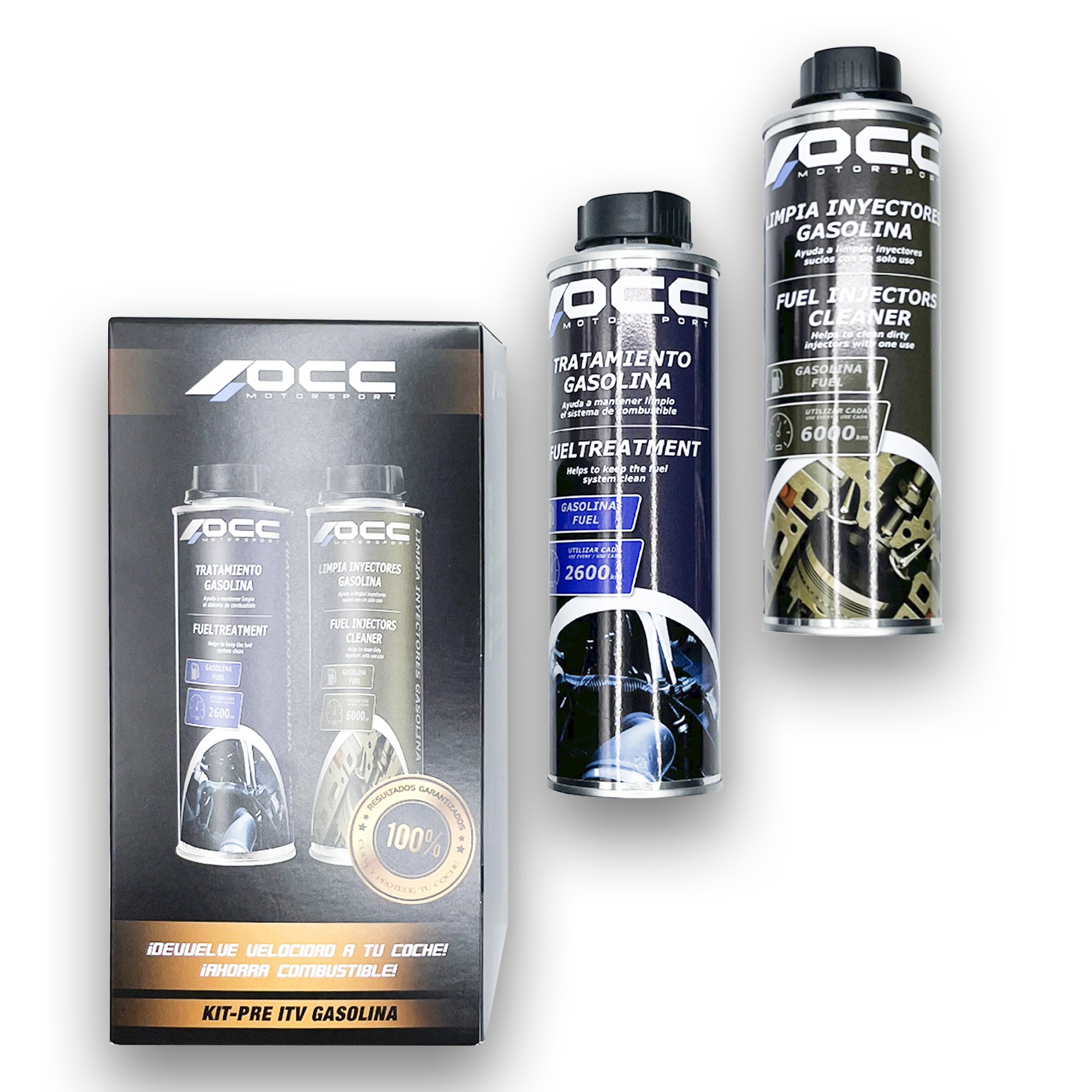 PACK TRATAMIENTO PRE ITV GASOLINA OCC MOTORSPORT - Imagen 4