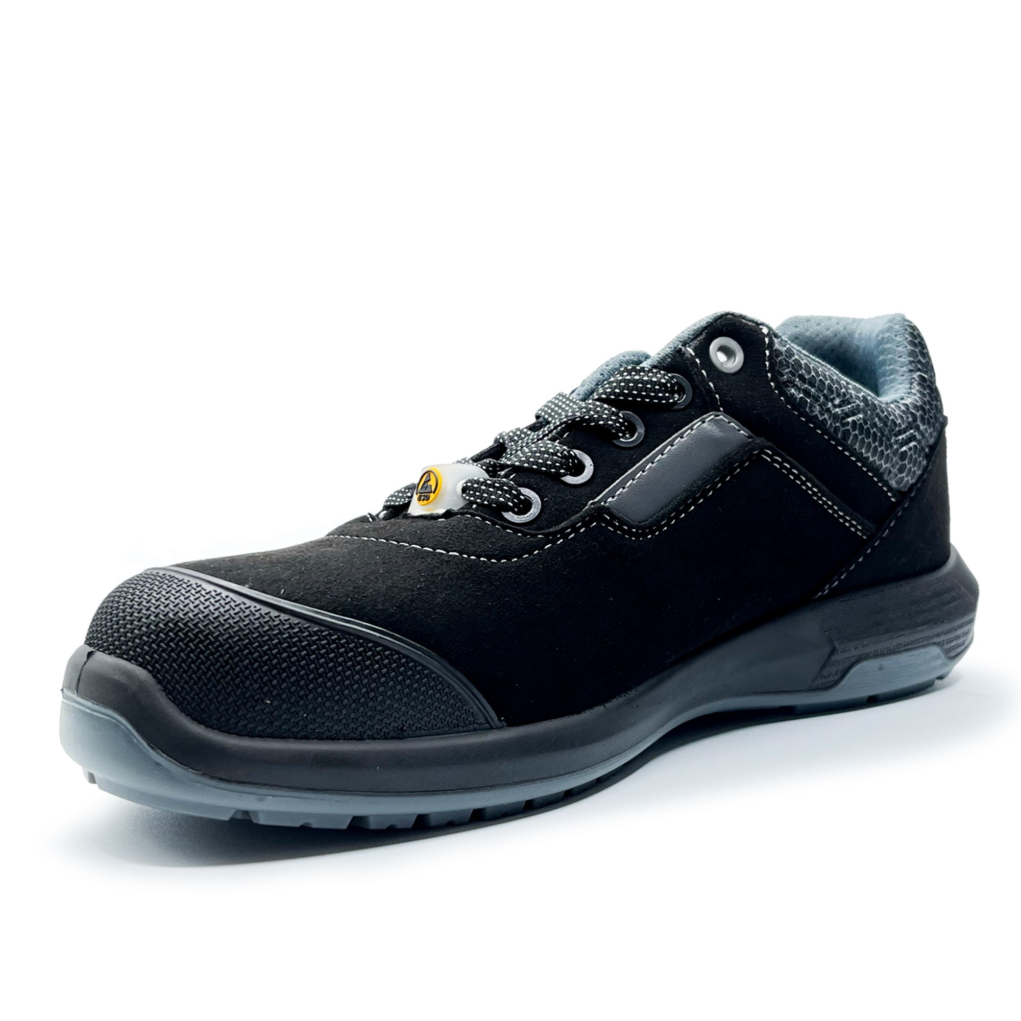 OMP MECCANICA ZAPATILLAS TRABAJO SEGURIDAD S3 SRC ESD PRO URBAN TALLA 39 NEGRO GRIS - Imagen 4