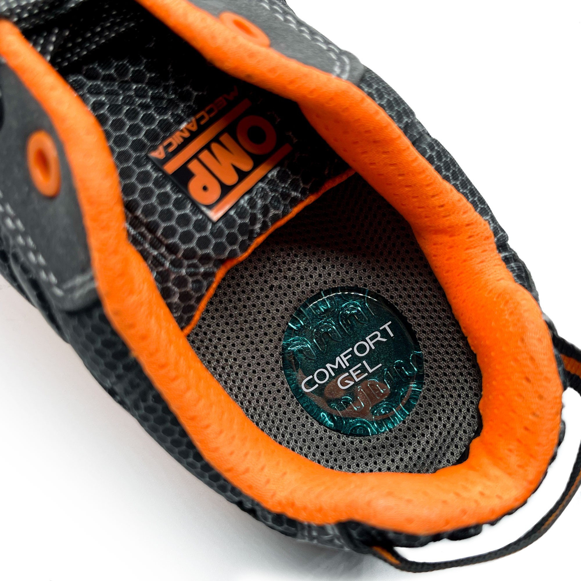 OMP MECCANICA ZAPATILLAS TRABAJO SEGURIDAD S1P SRC ESD PRO SPORT TALLA 37 GRIS NARANJA - Imagen 7