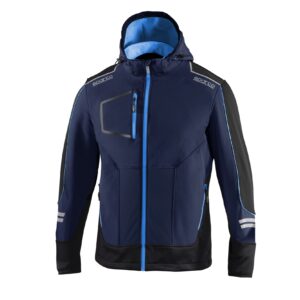 CHAQUETA SOFT-SHELL TECH TW TALLA S AZUL MARINO/AZUL