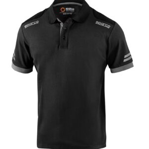 POLO TW TALLA XL NEGRO/GRIS
