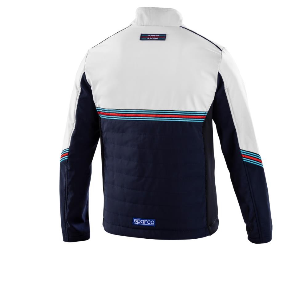 CHAQUETA SOFTSHELL MARTINI-R TALLA L AZUL MARINO/BLANCO - Imagen 2