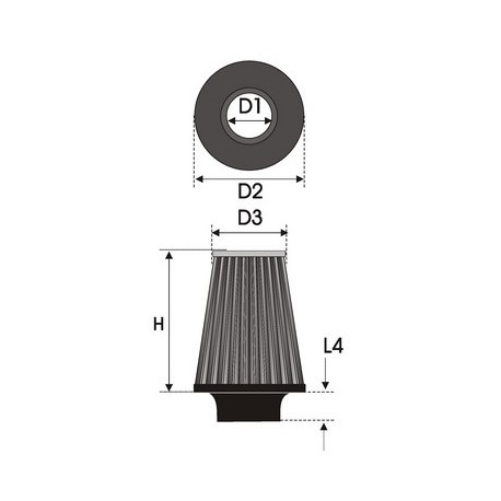 FILTRO UNIVERSAL GREEN B62.75 - Imagen 4
