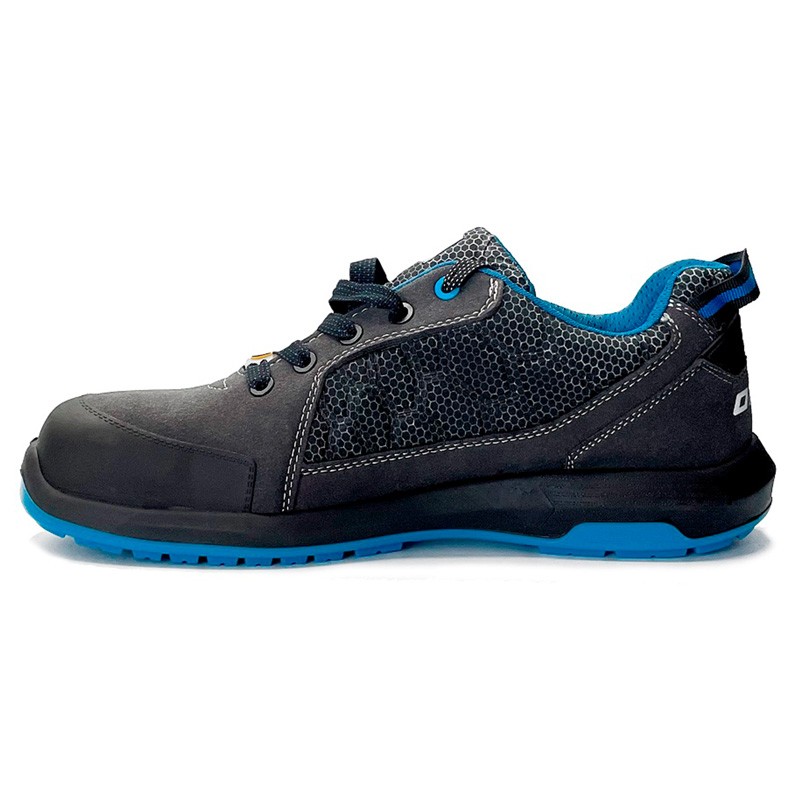 OMP MECCANICA ZAPATILLAS TRABAJO SEGURIDAD S1P SRC ESD PRO SPORT TALLA 45 GRIS AZUL - Imagen 4