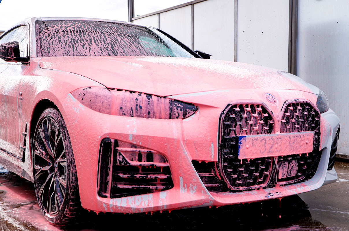 CHAMPU ESPUMANTE COCHE MAGIC FOAM COLOR ROSA 500 ML OCC MOTORSPORT - Imagen 5