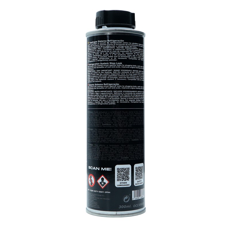TAPAFUGAS SISTEMA REFRIGERACION 300 ML OCC MOTORSPORT - Imagen 2