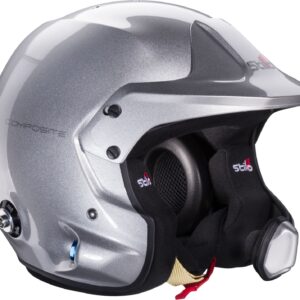 CASCO VENTI WRC RALLY COMPOSITE SNELL SA2020 FIA 8859-15 HANS FIA8858-10 GRIS/INTERIOR NEGRO 61