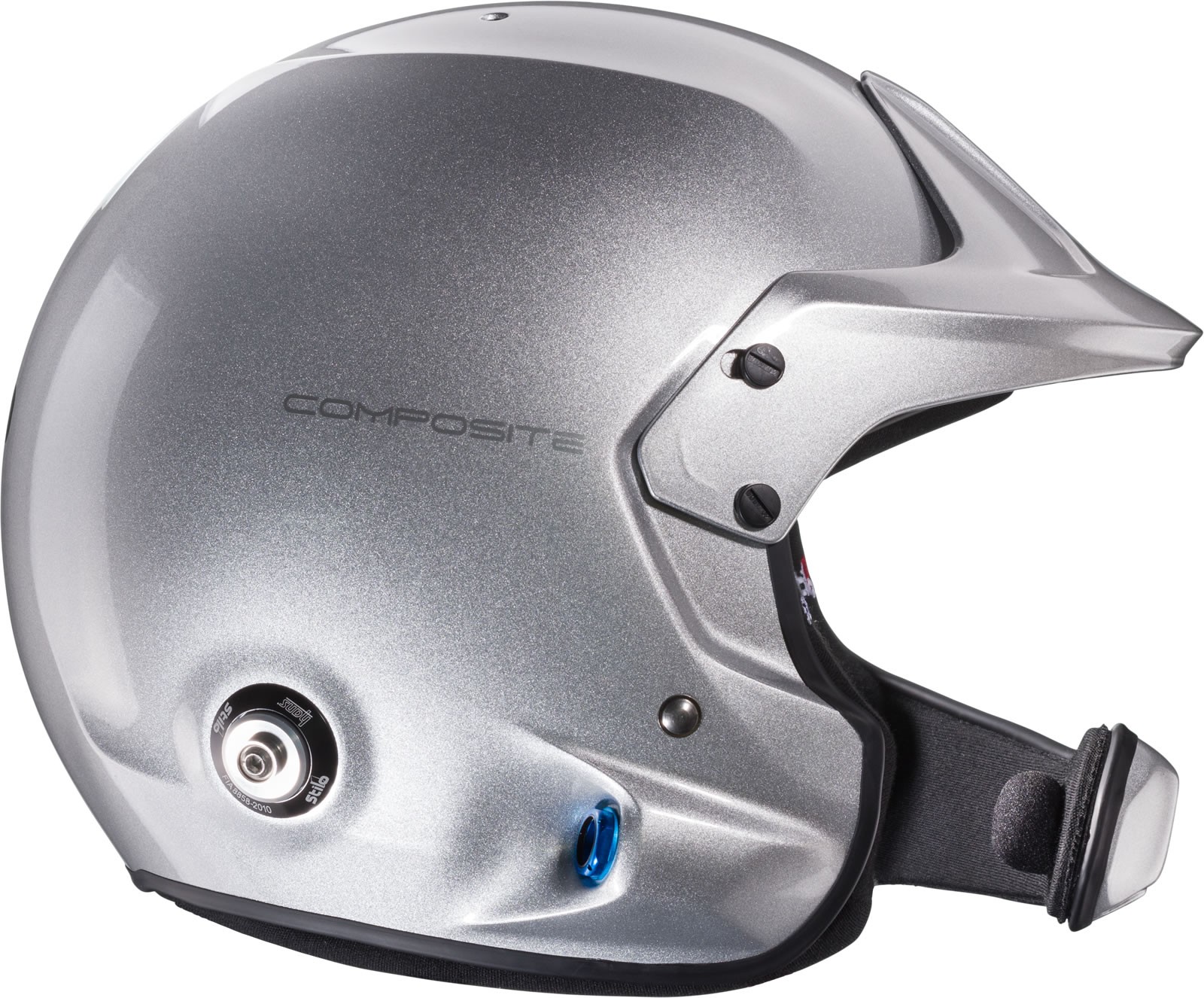 CASCO VENTI WRC RALLY COMPOSITE SNELL SA2020 FIA 8859-15 HANS FIA8858-10 GRIS/INTERIOR NEGRO 61 - Imagen 4