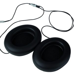 AURICULARES CON OREJERA TIPO RALLY PARA CASCO TURISMO CONEXIÓN STILO MACHO