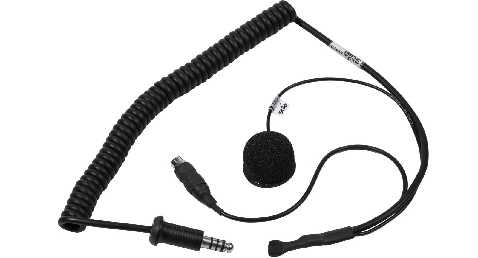 Elettr. NAKED male NEXUS 4C - RCA earplugs - MIC STILO - longer coiled