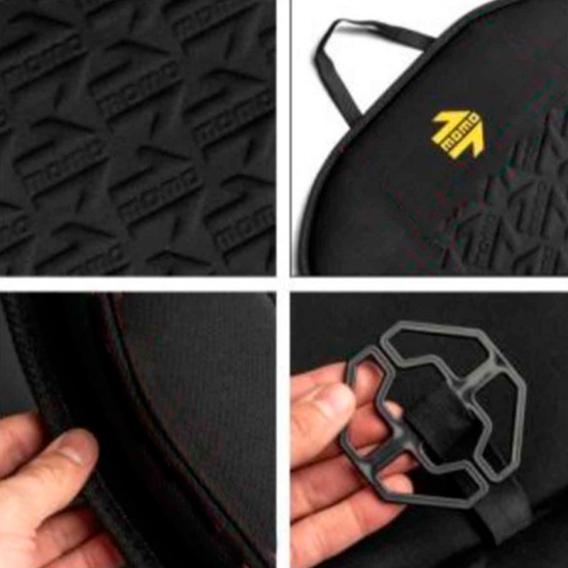 RESPALDO DE ASIENTO ESTILO NEGRO - Imagen 5