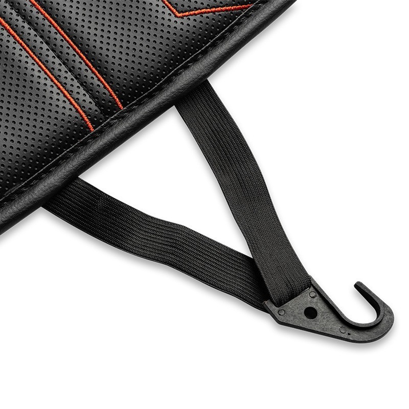 RESPALDO DE ASIENTO CARRERA NEGRO-ROJO - Imagen 4