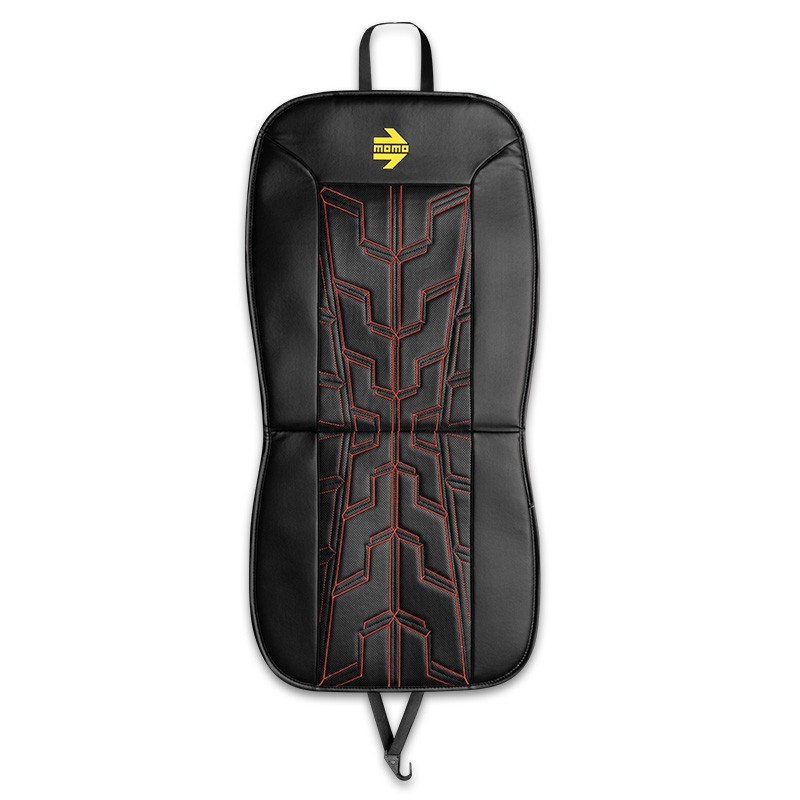 RESPALDO DE ASIENTO CARRERA NEGRO-ROJO