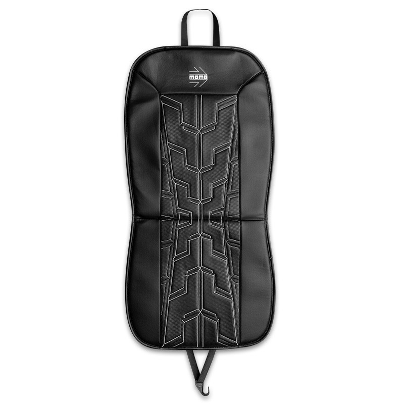 RESPALDO DE ASIENTO CARRERA NEGRO-GRIS