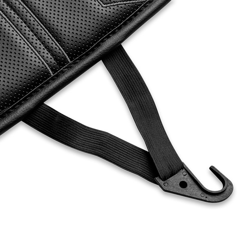 RESPALDO DE ASIENTO CARRERA NEGRO-GRIS - Imagen 3