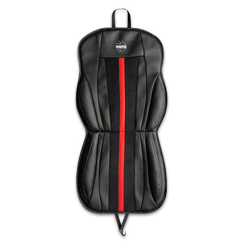 RESPALDO MOMO STRIPE NEGRO/ROJO