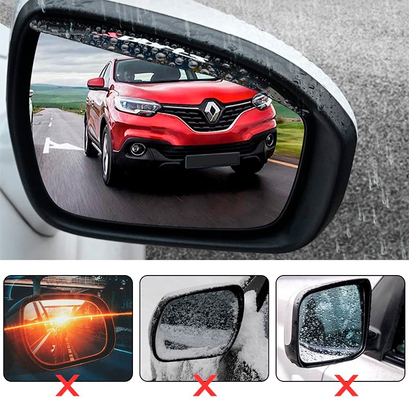PROTECTOR DE LLUVIA PARA ESPEJO RETROVISOR LATERAL AHUMADO - Imagen 10