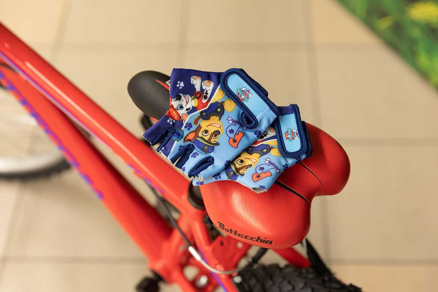 GUANTES DE CICLISMO ABIERTOS PARA NIÑOS I153TAGLA XS (4 - 8 ANNI)" - Imagen 4
