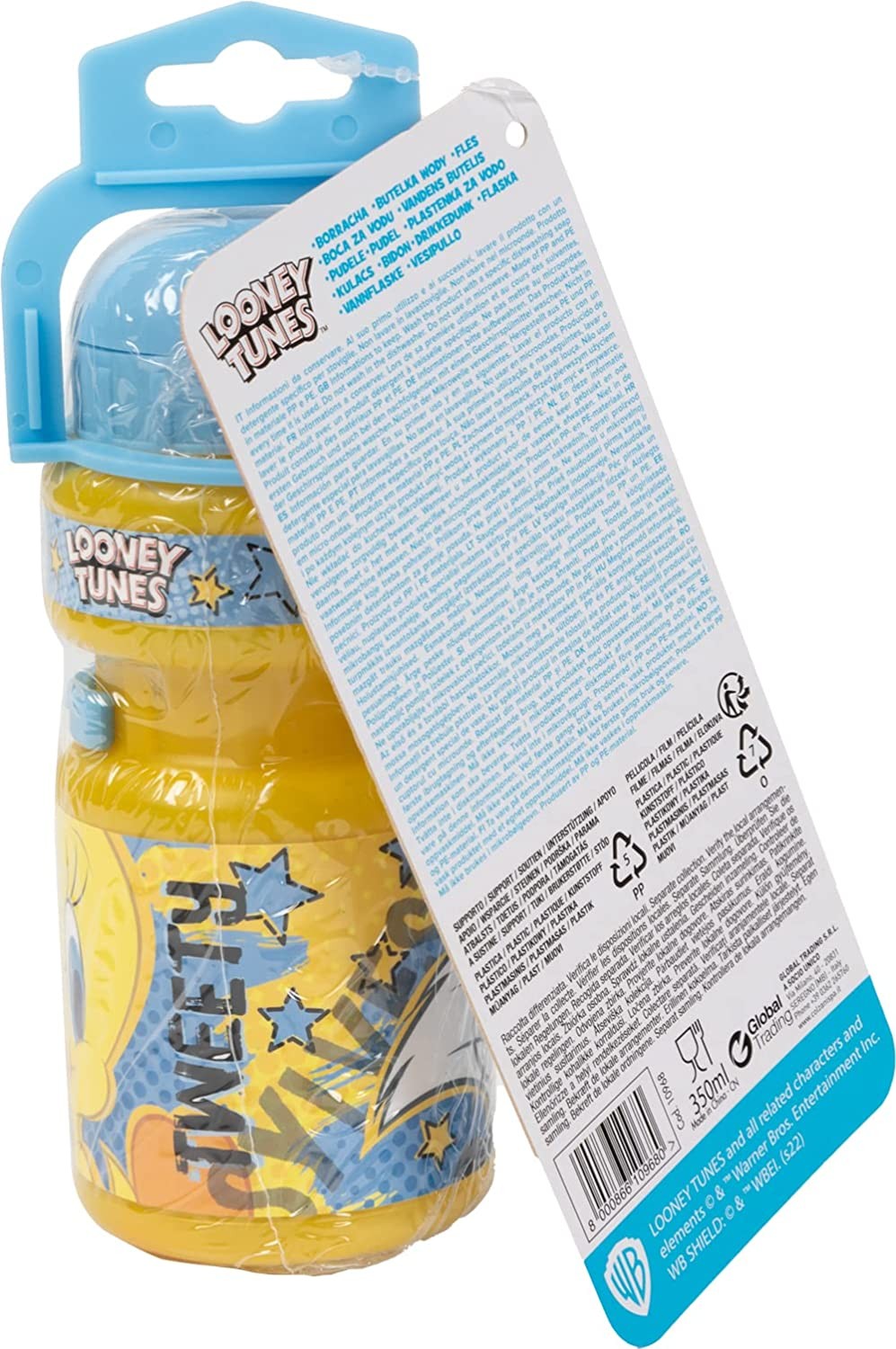 BOTELLA 350 ML + PORTABOTELLAS PARA BICICLETA DE NIÑO I172 - Imagen 5
