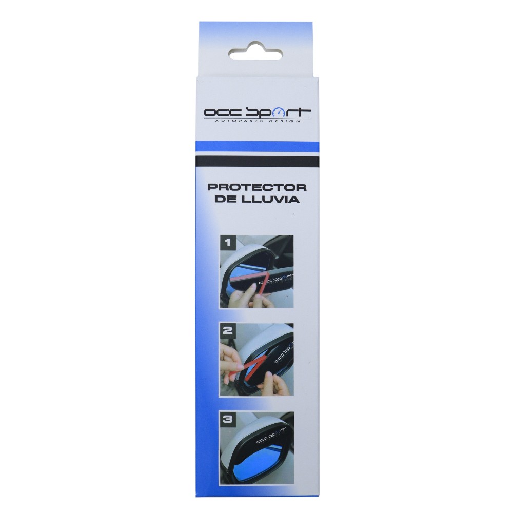 PROTECTOR DE LLUVIA PARA ESPEJO RETROVISOR LATERAL AHUMADO - Imagen 6
