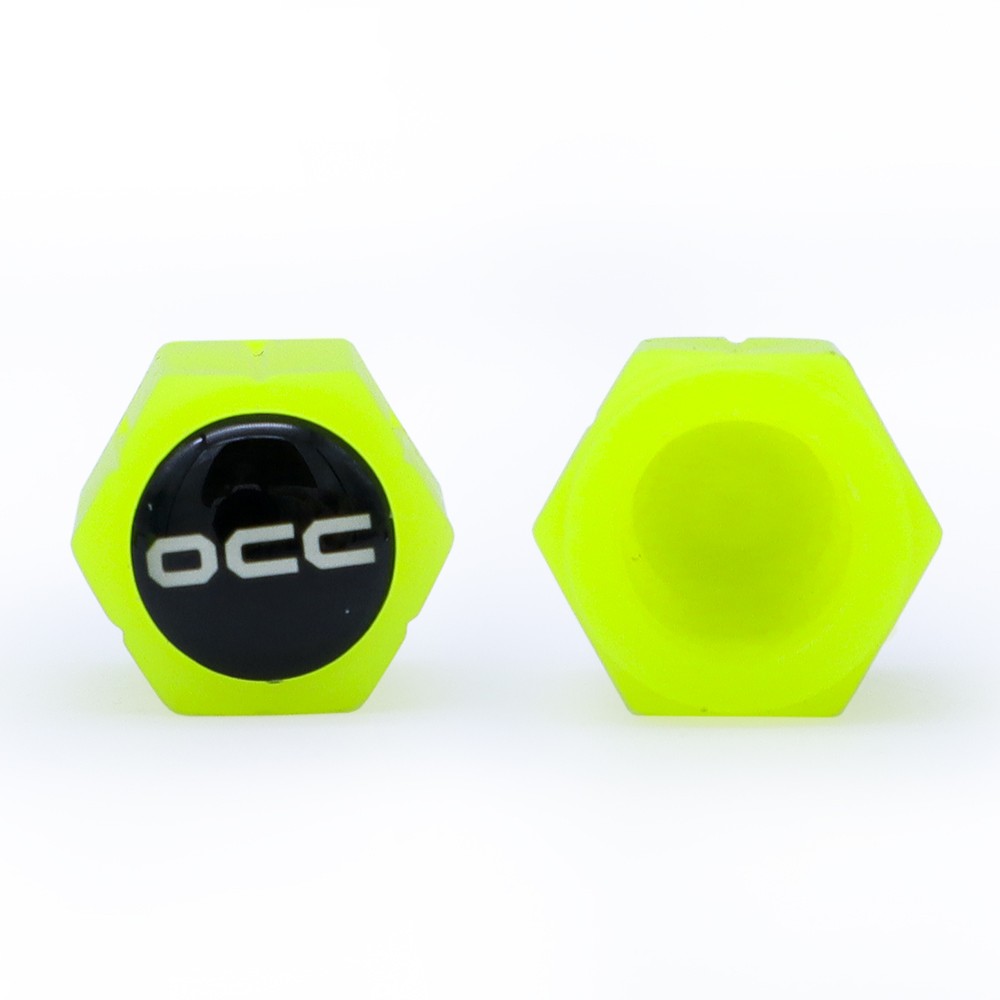 TAPONES VALVULA LED AMARILLO - Imagen 3