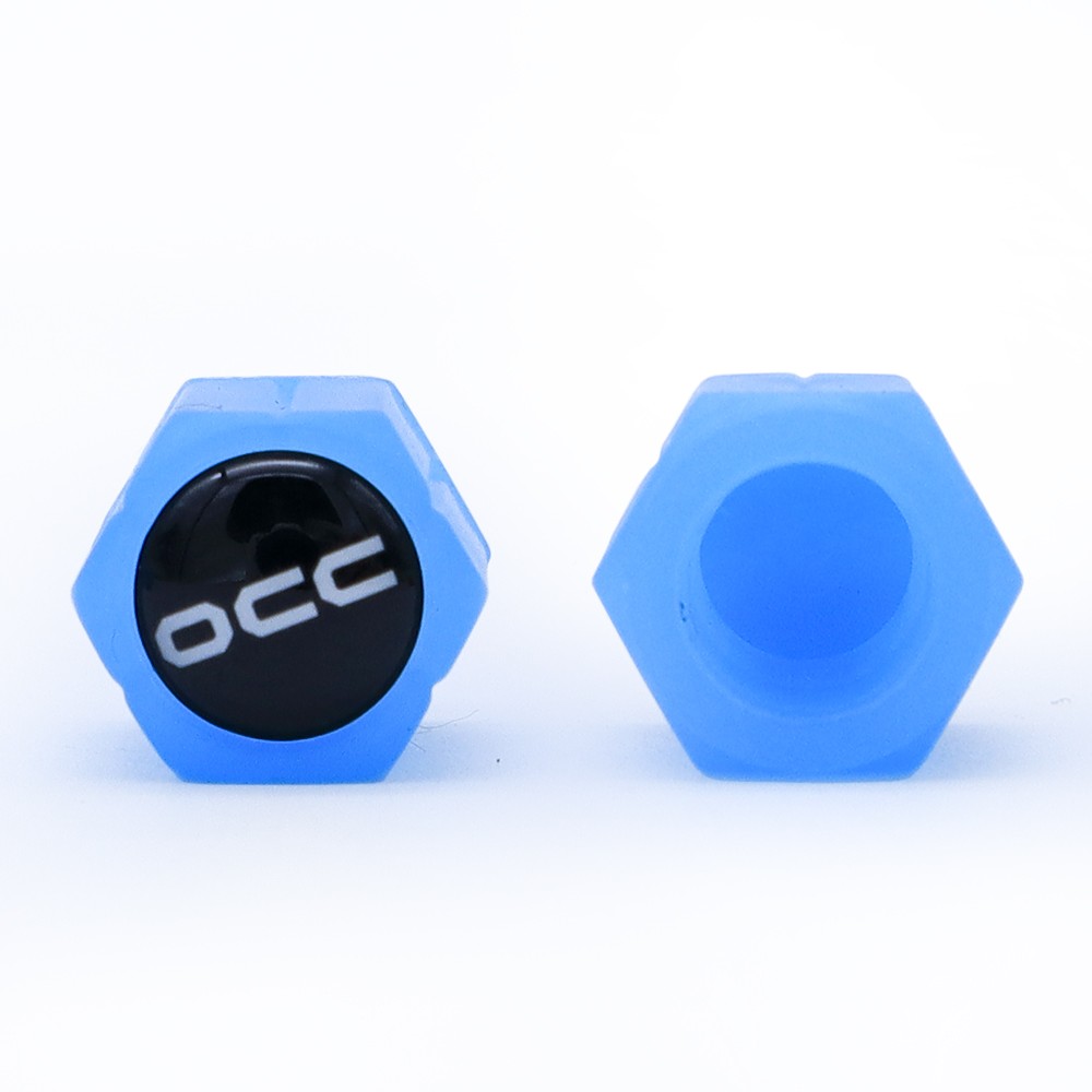 TAPONES VALVULA LED AZUL - Imagen 3