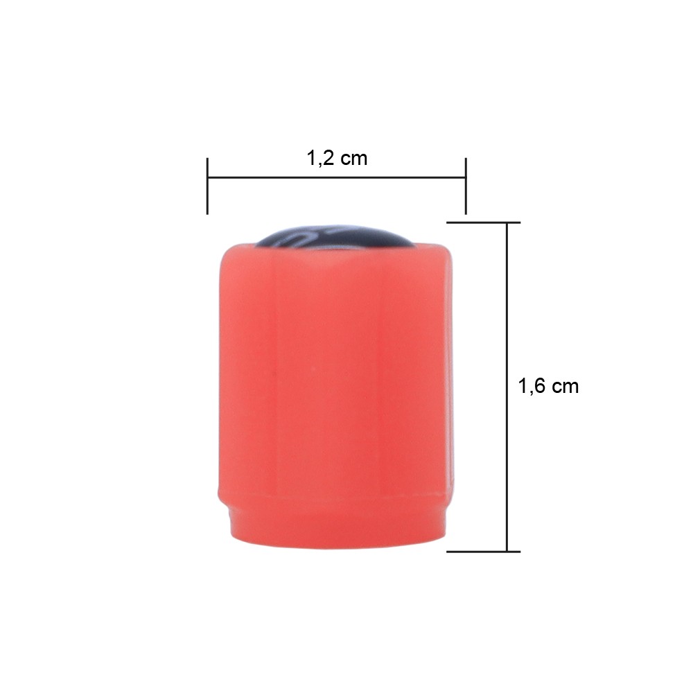 TAPONES VALVULA LED ROJO - Imagen 4