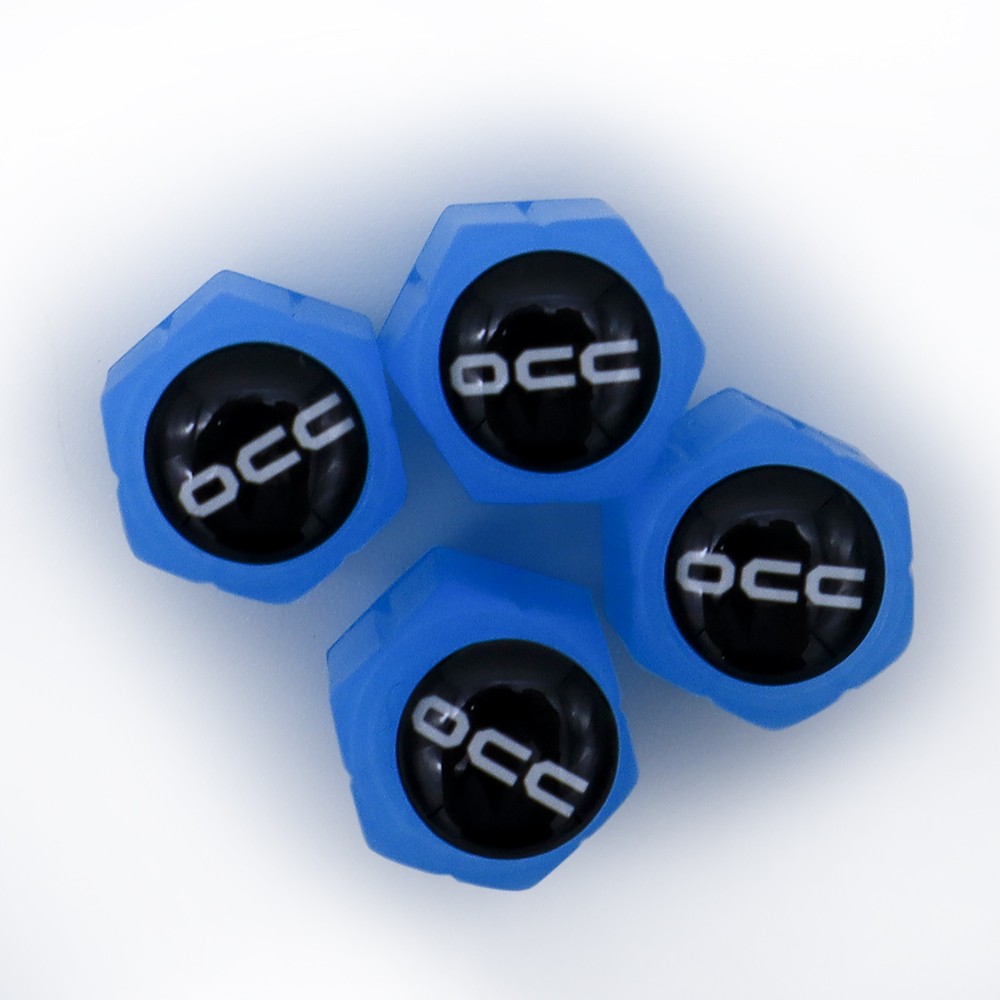 TAPONES VALVULA LED AZUL - Imagen 2