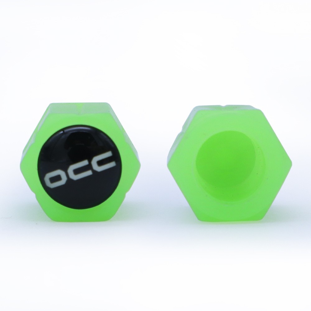 TAPONES VALVULA LED VERDE - Imagen 3