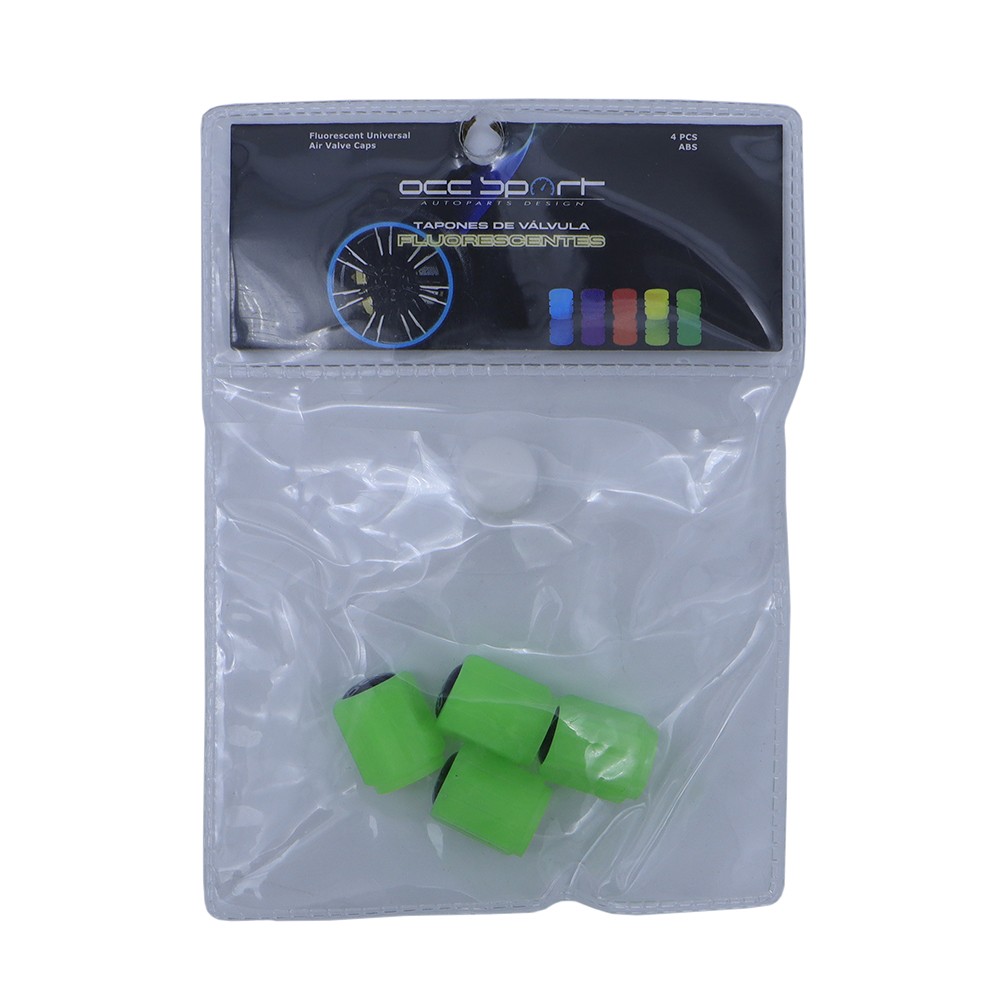 TAPONES VALVULA LED VERDE - Imagen 6