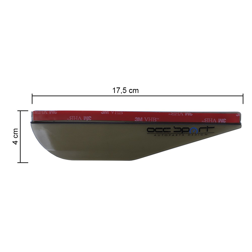 PROTECTOR DE LLUVIA PARA ESPEJO RETROVISOR LATERAL AHUMADO - Imagen 3