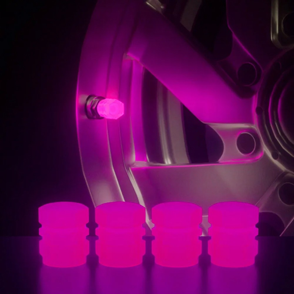 TAPONES VALVULA LED ROSA - Imagen 5