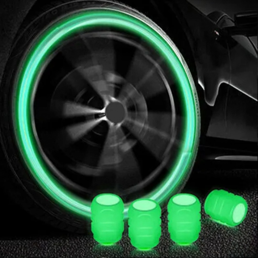 TAPONES VALVULA LED VERDE - Imagen 5