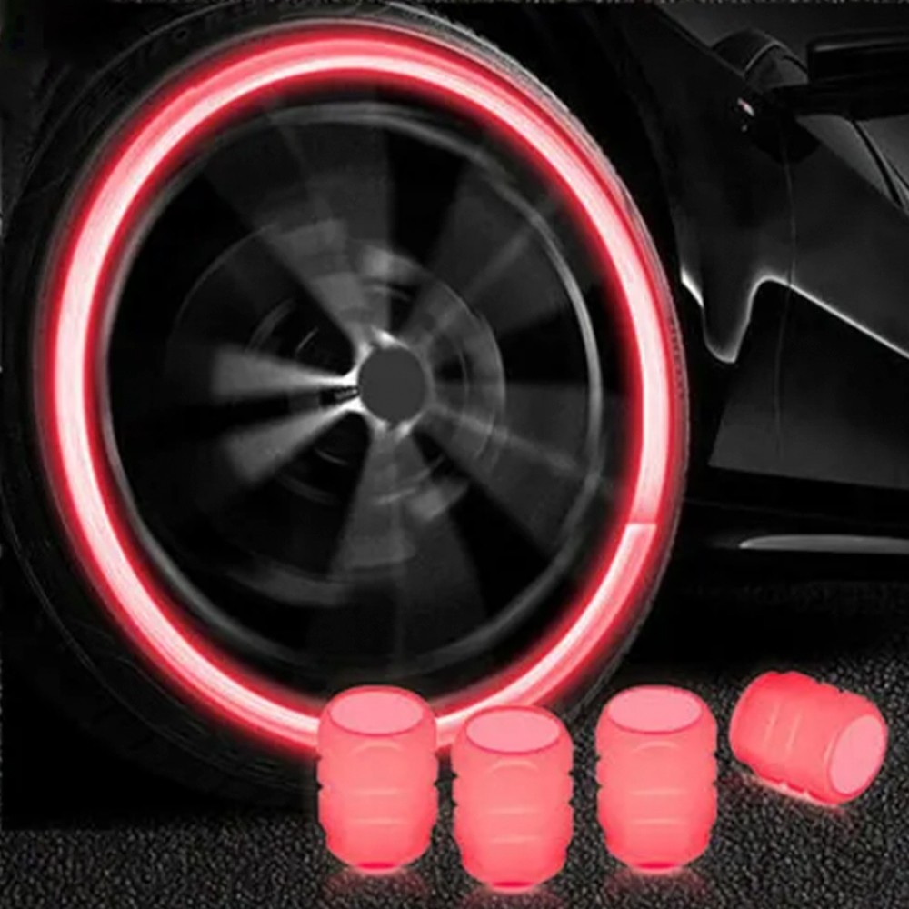 TAPONES VALVULA LED ROJO - Imagen 5