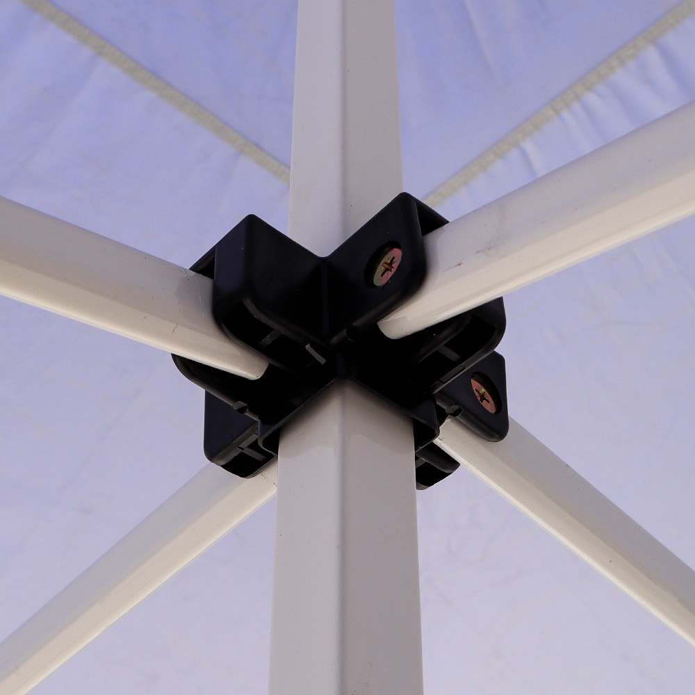 CARPA RACING 3X3M ACERO INOX NEGRO 40MM 420 OXFORD - Imagen 5